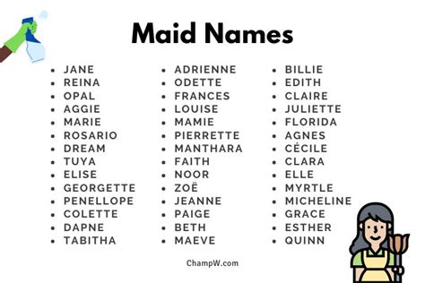 another name for maid|professional name for a maid.